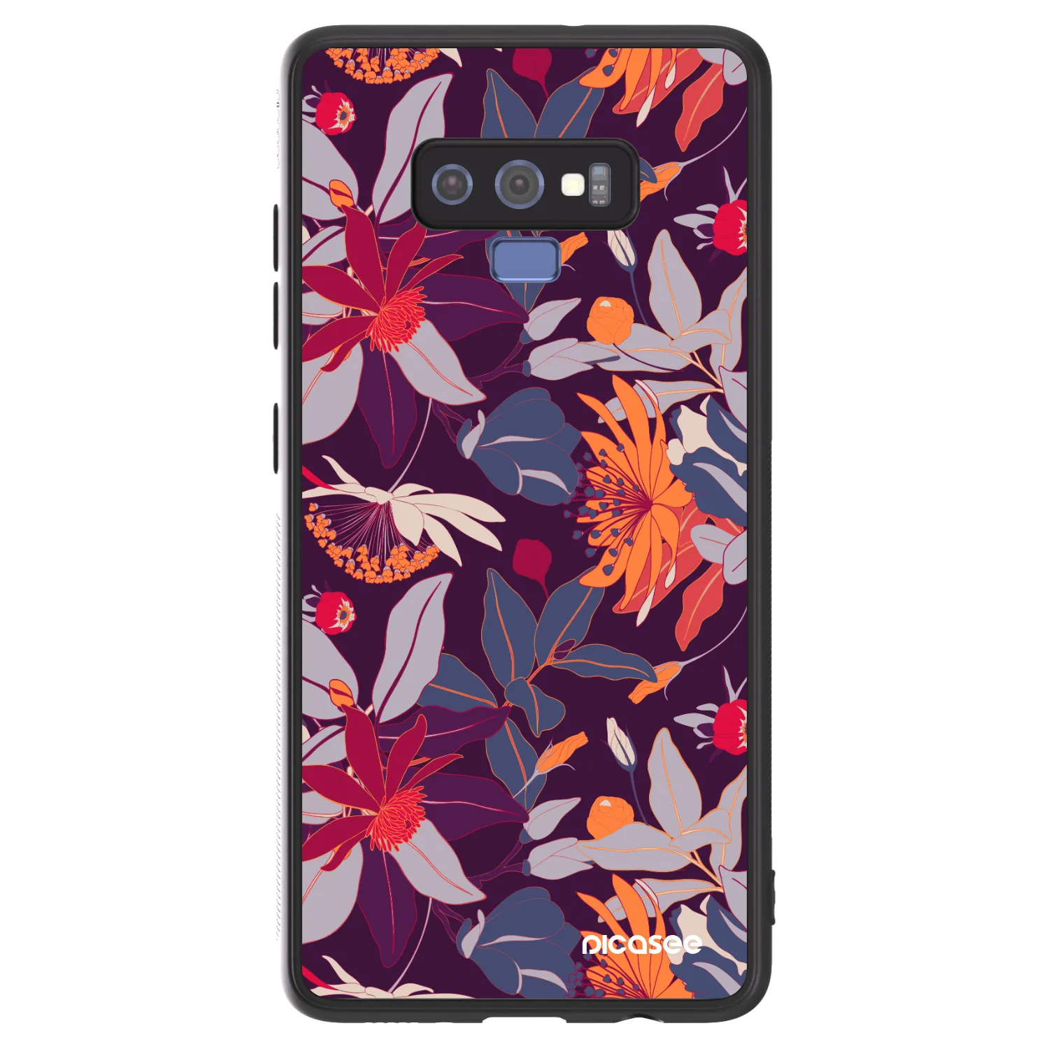Picasee ULTIMATE CASE für Samsung Galaxy Note 9 N960F - Purple Leaf