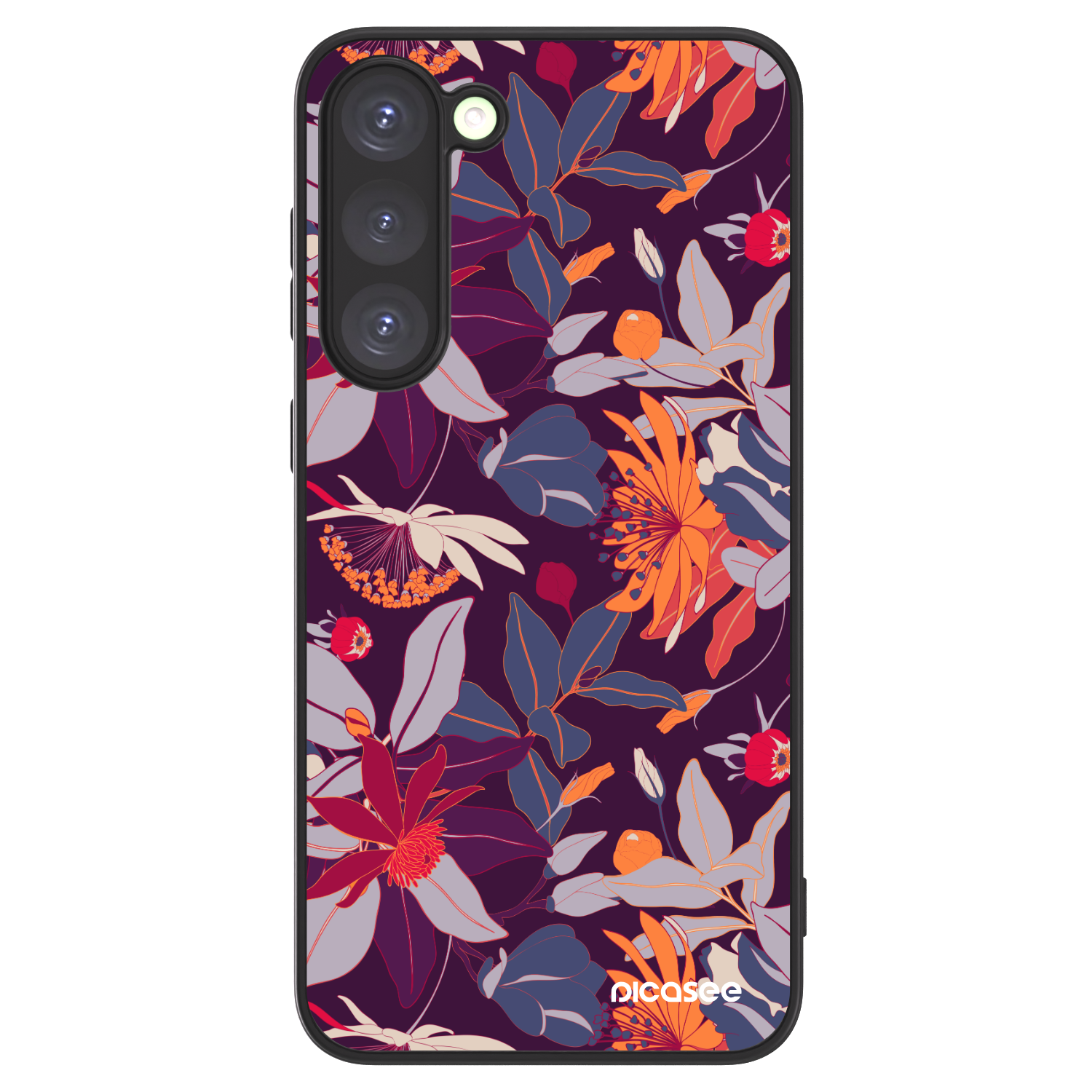 Picasee ULTIMATE CASE für Samsung Galaxy S23+ 5G - Purple Leaf