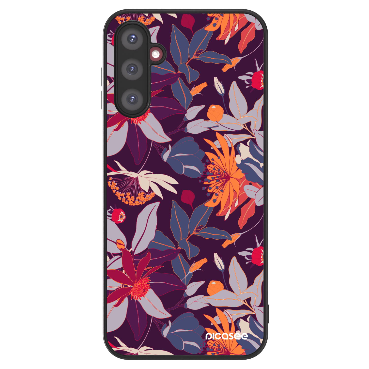 Picasee ULTIMATE CASE für Samsung Galaxy A14 4G A145R - Purple Leaf