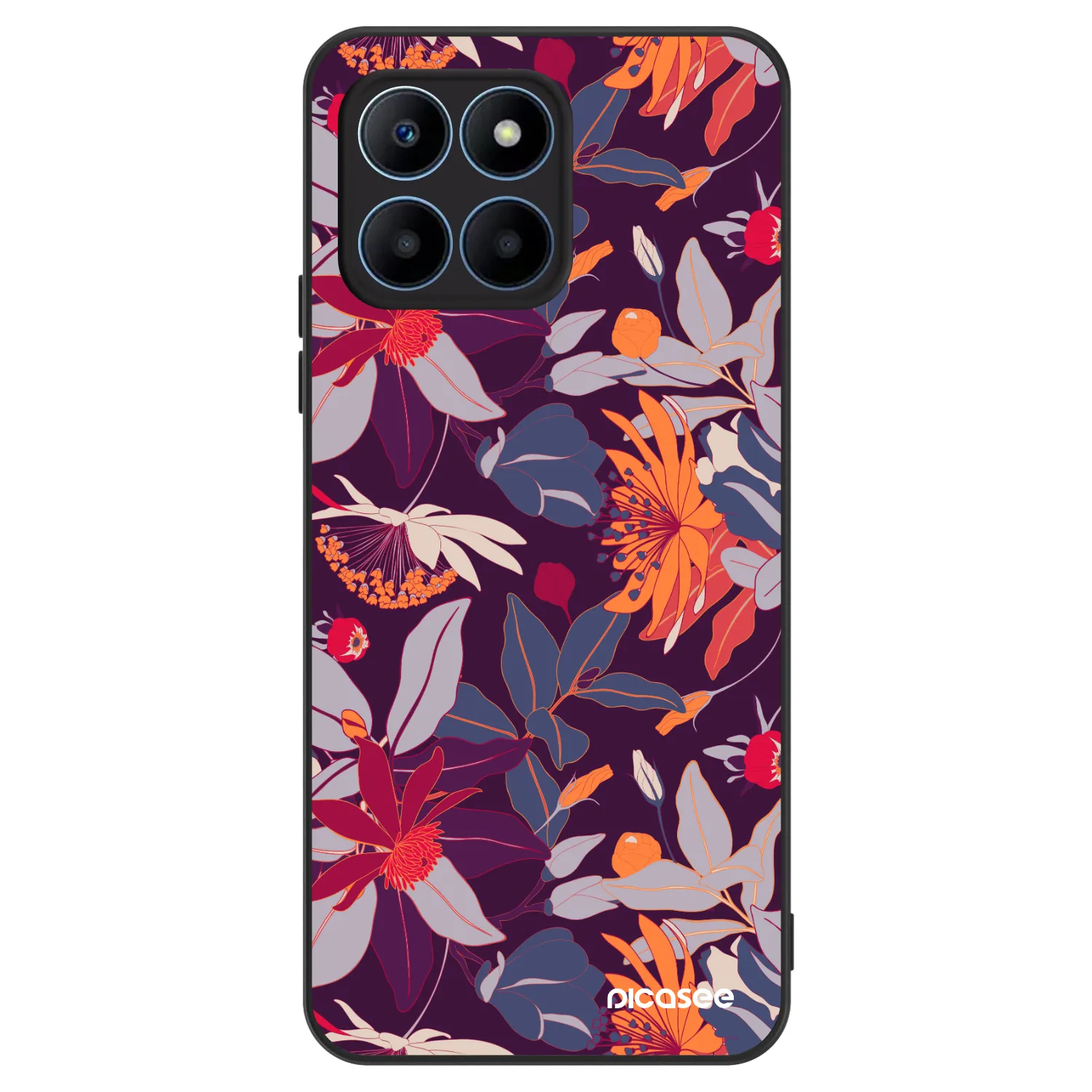 Picasee ULTIMATE CASE für Honor 70 Lite - Purple Leaf