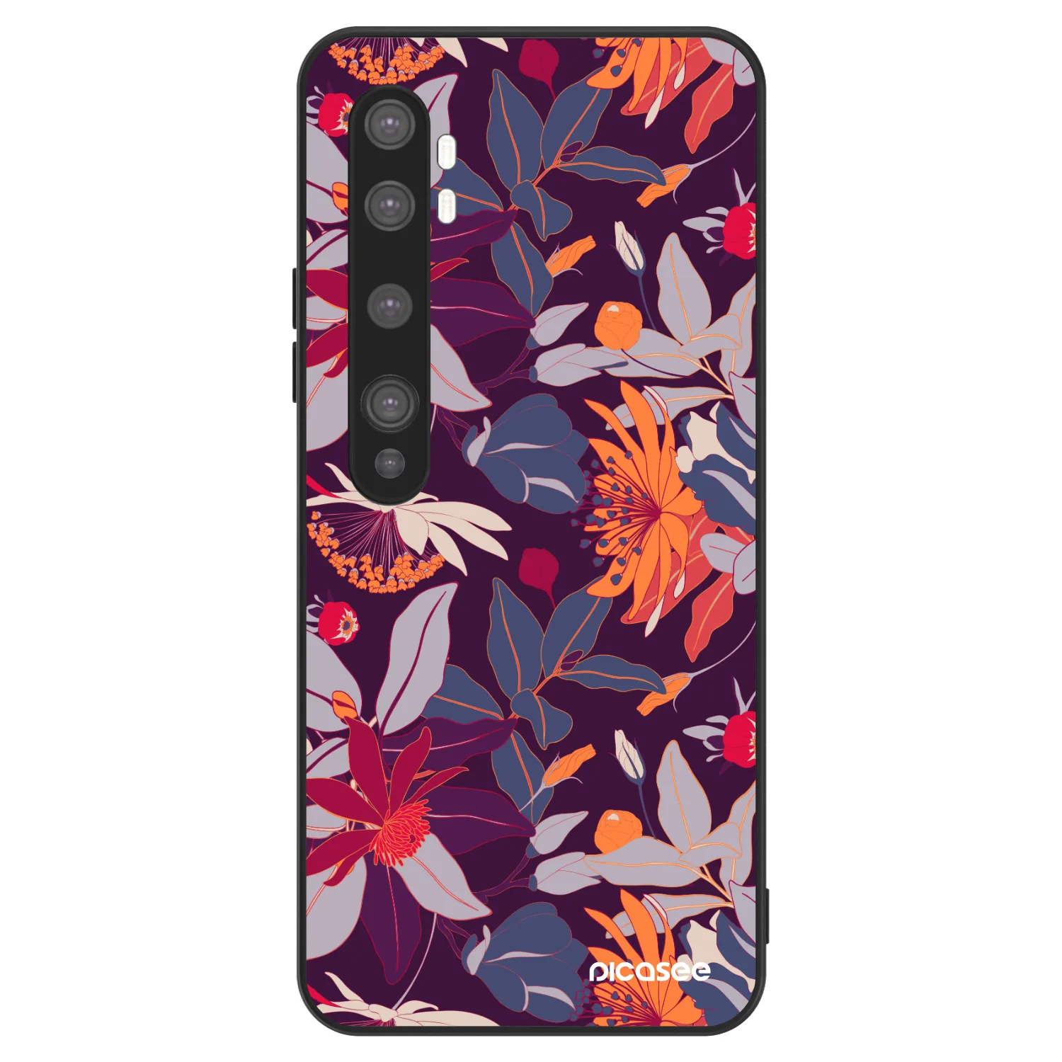 Picasee ULTIMATE CASE für Xiaomi Mi Note 10 (Pro) - Purple Leaf