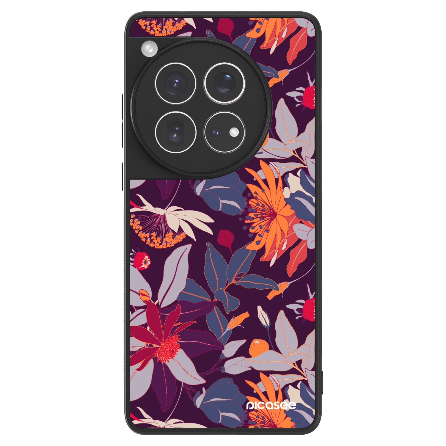 Picasee ULTIMATE CASE für OnePlus 12 5G - Purple Leaf