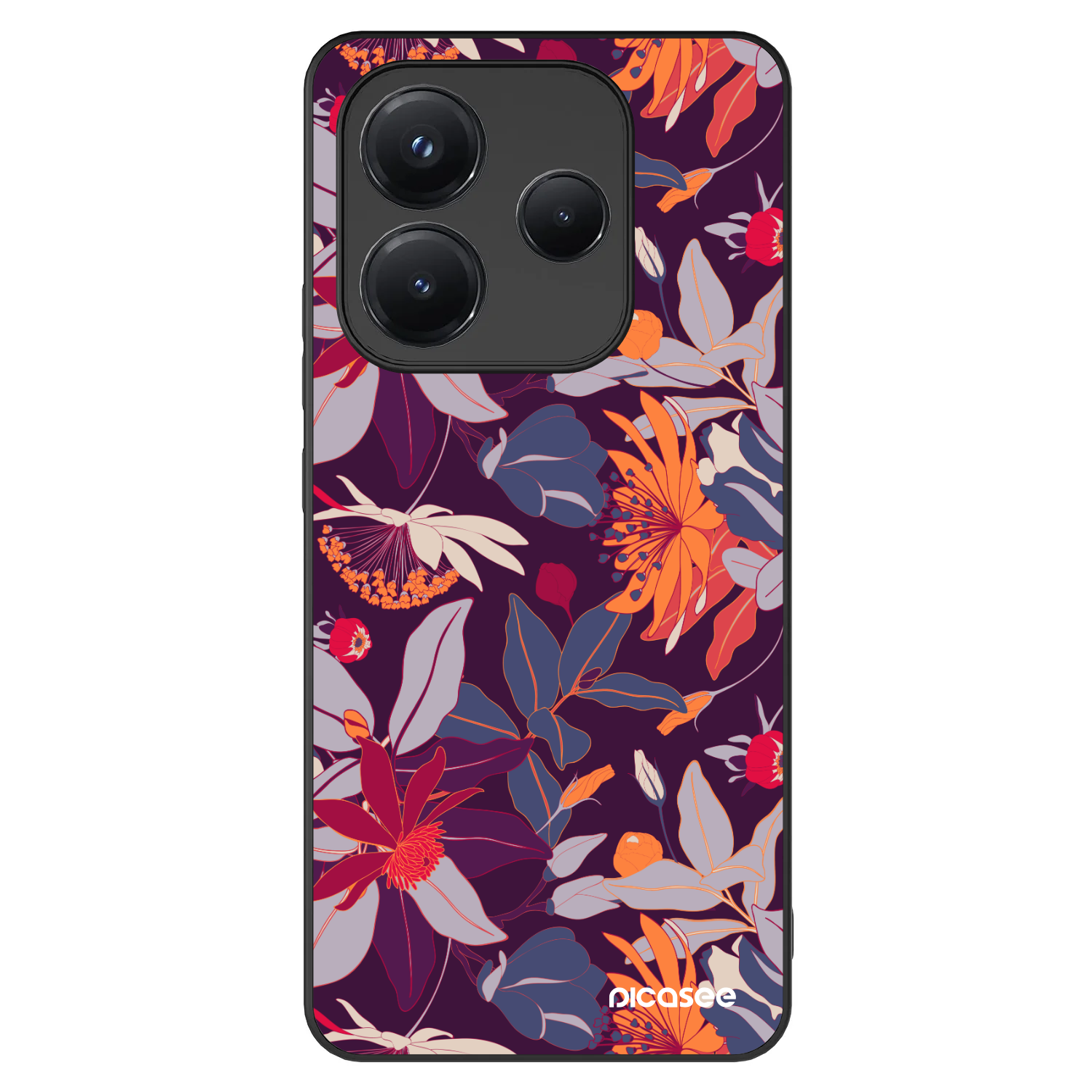 Picasee ULTIMATE CASE für Xiaomi Redmi Note 14 5G - Purple Leaf