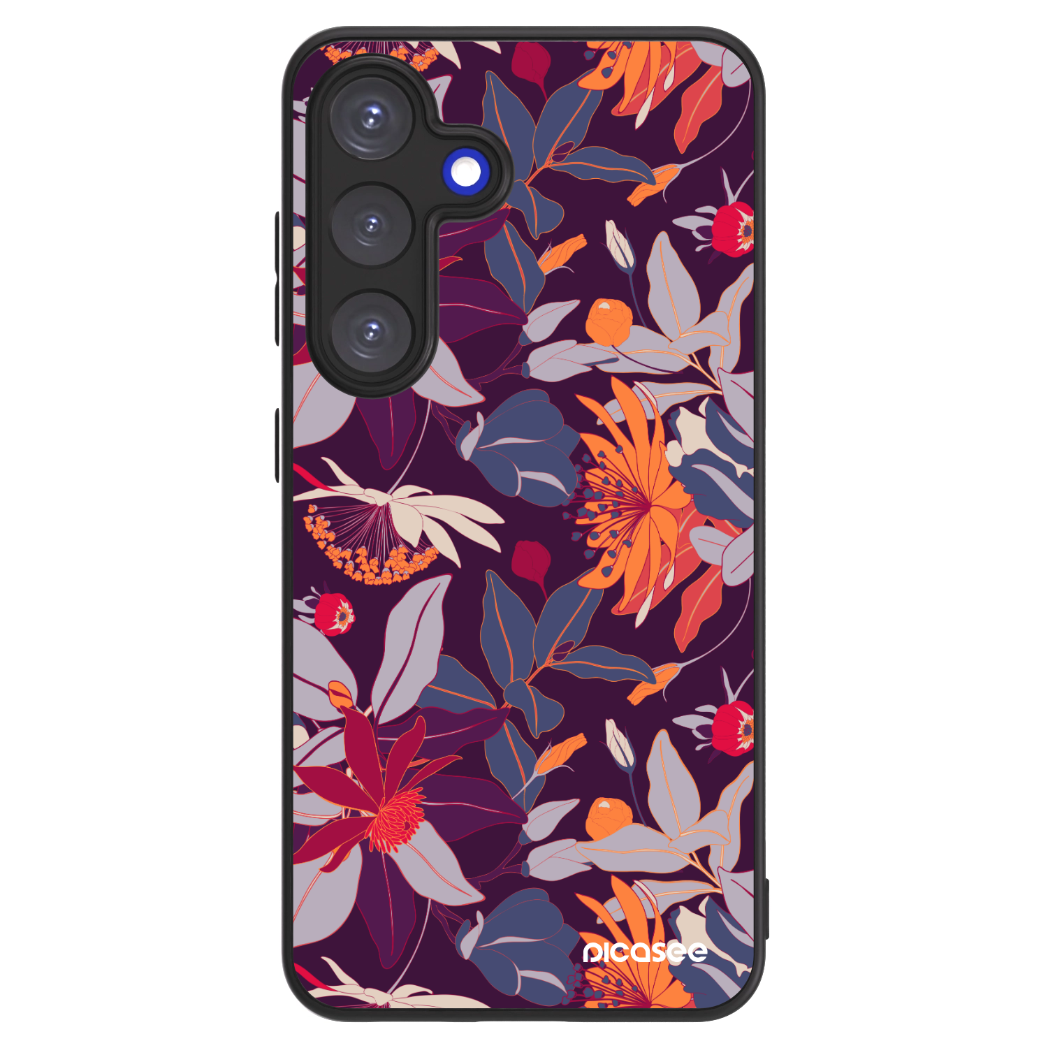 Picasee ULTIMATE CASE für Samsung Galaxy S25 5G - Purple Leaf