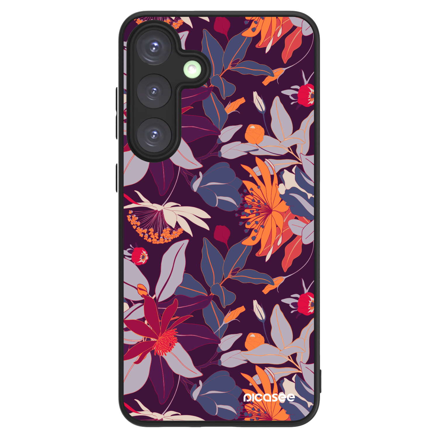 Picasee ULTIMATE CASE für Samsung Galaxy S25+ 5G - Purple Leaf