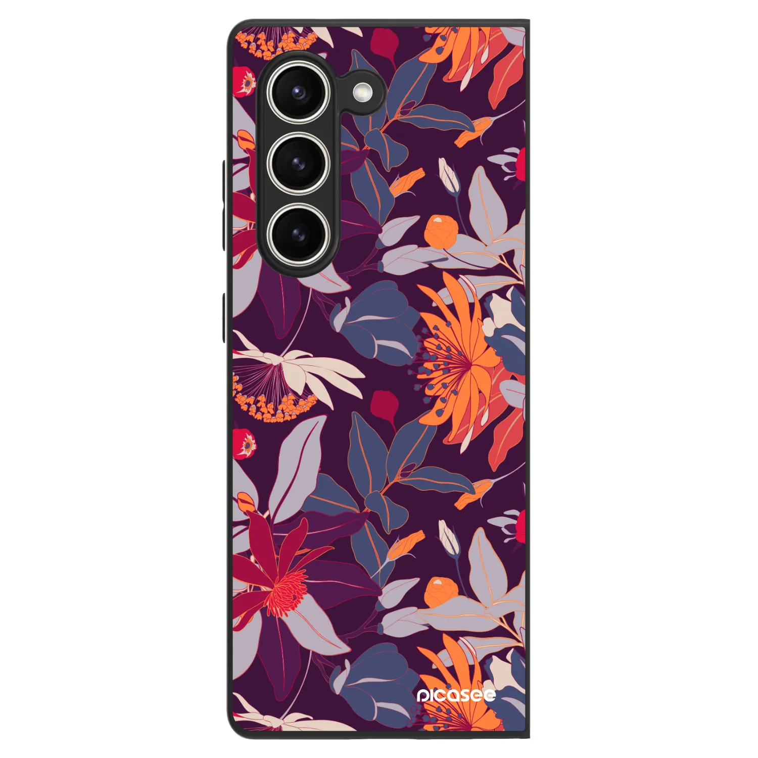 Picasee ULTIMATE CASE für Samsung Galaxy Z Fold5 5G - Purple Leaf
