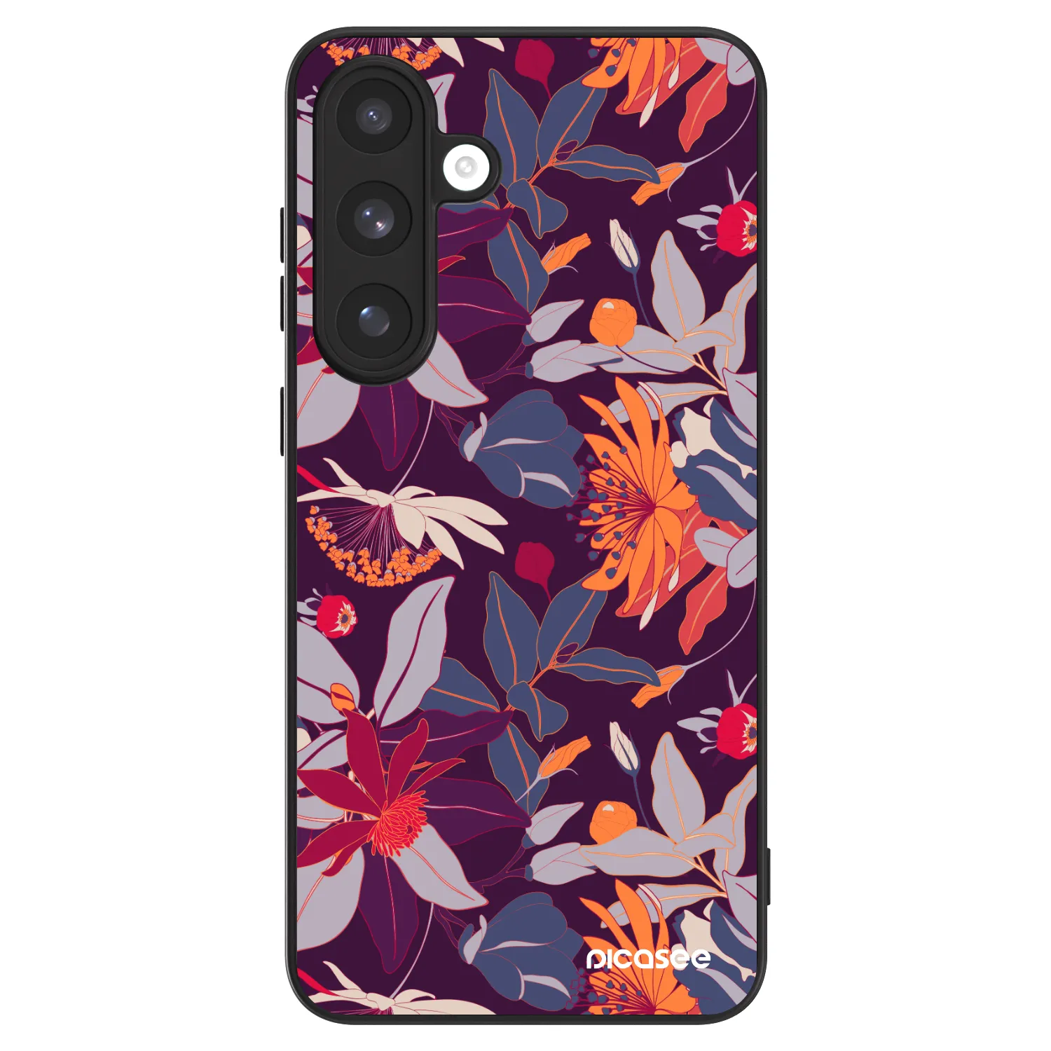 Picasee ULTIMATE CASE für Samsung Galaxy S25 FE 5G - Purple Leaf