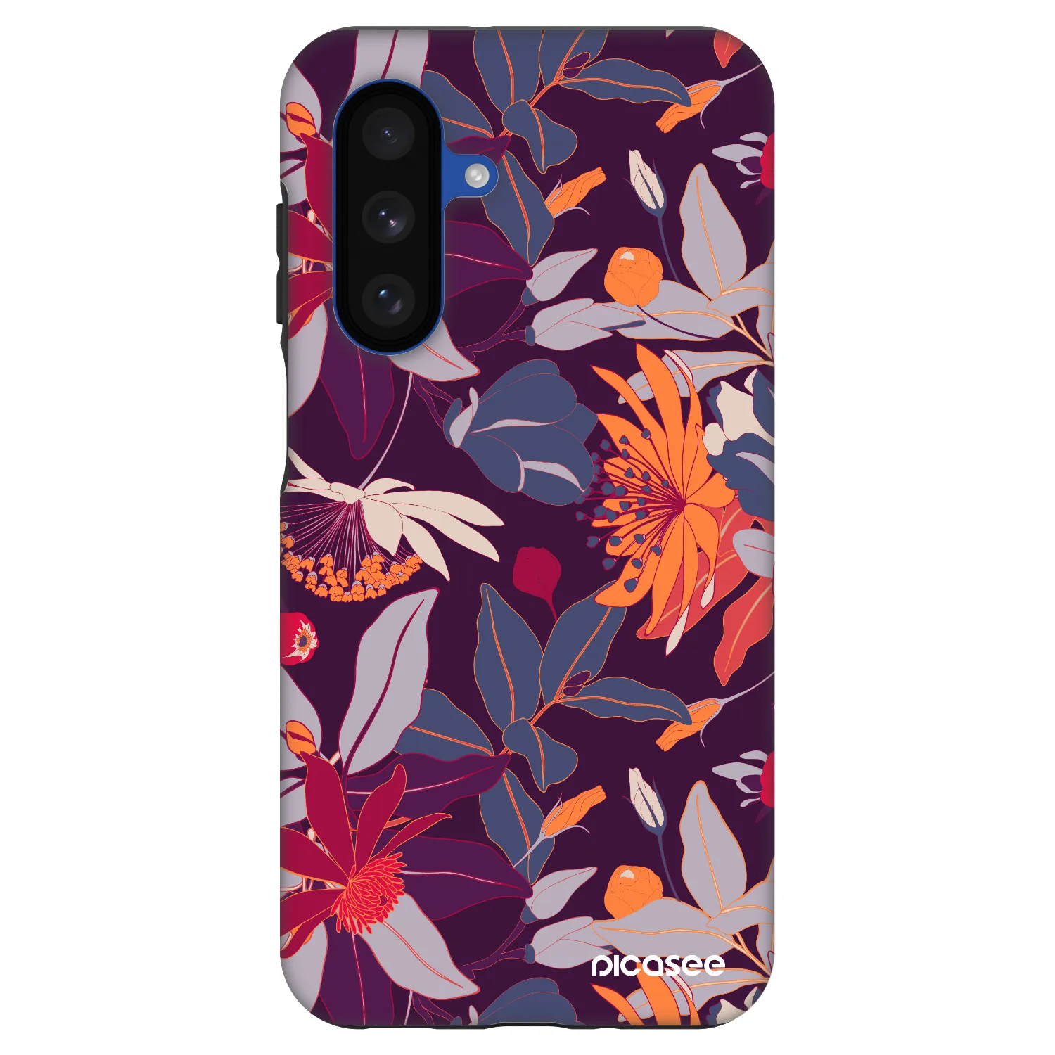 Picasee Fashion Case für Samsung Galaxy A17 5G - Purple Leaf