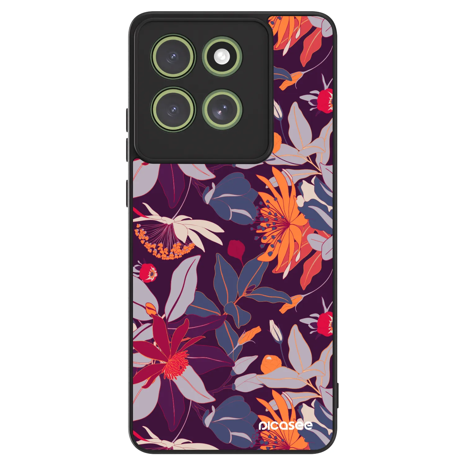 Picasee ULTIMATE CASE für Motorola Moto G86 Power 5G - Purple Leaf