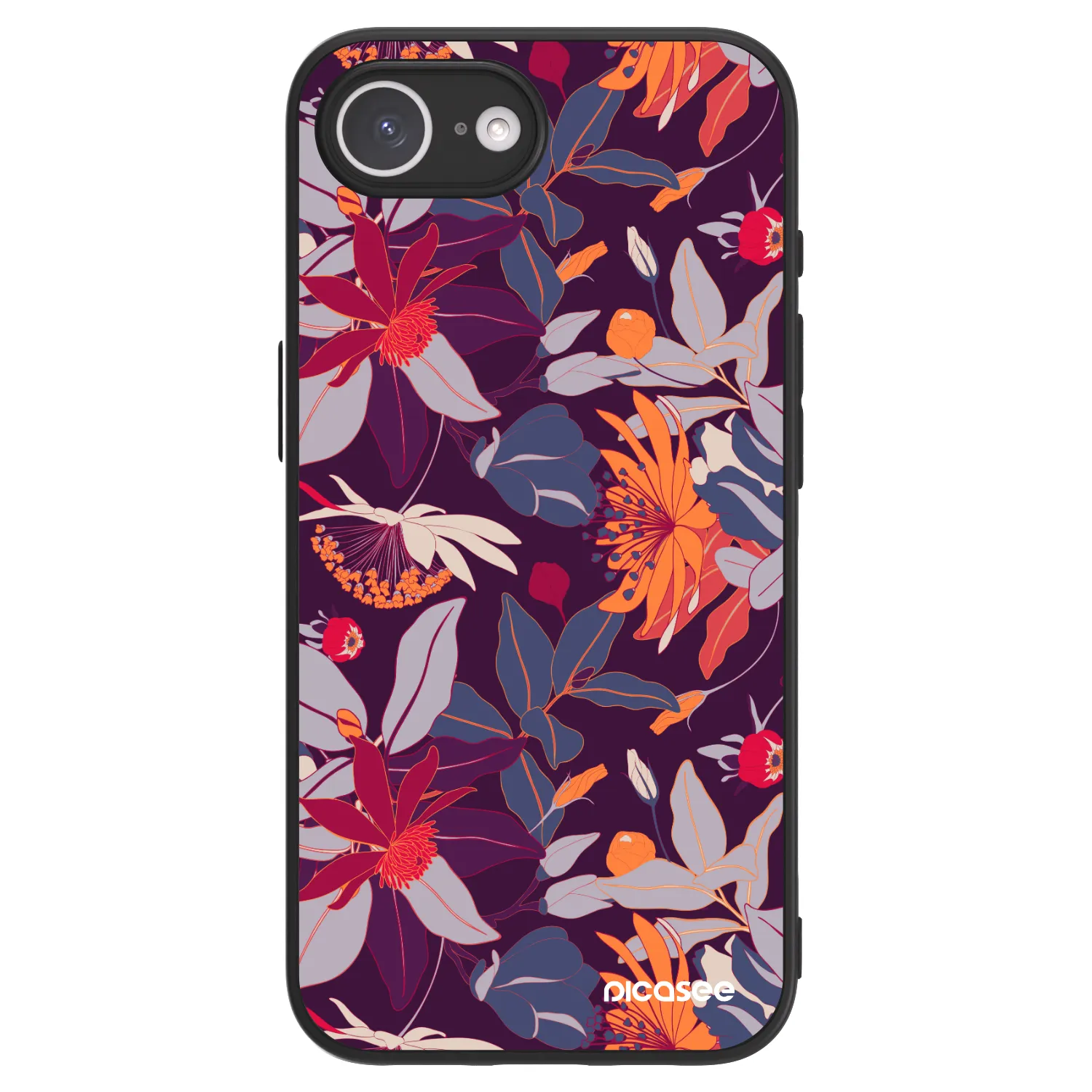 Picasee ULTIMATE CASE für Apple iPhone 17e - Purple Leaf