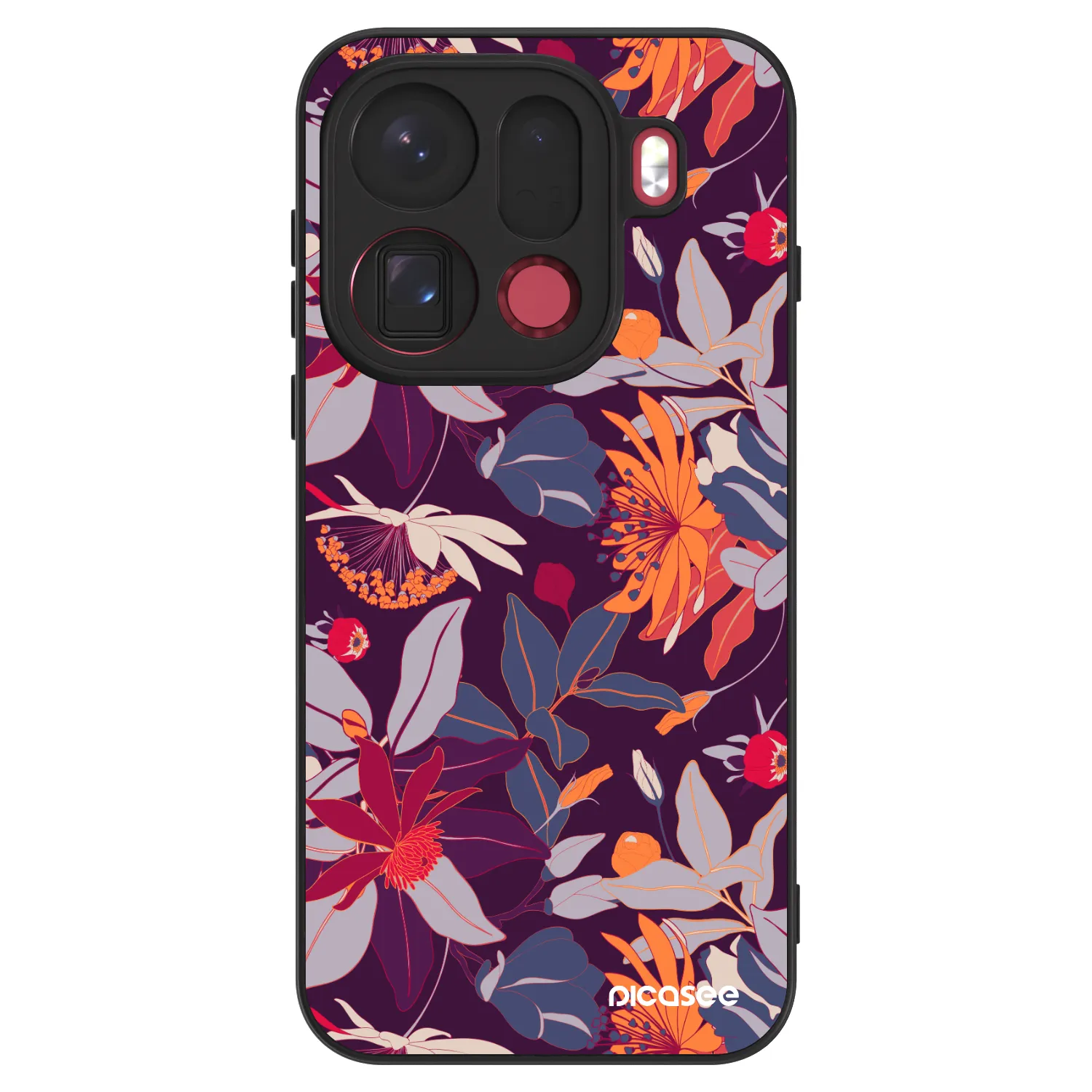 Picasee ULTIMATE CASE für OPPO Find X9 Pro - Purple Leaf