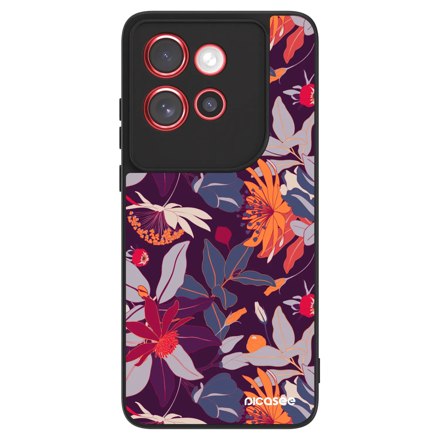 Picasee ULTIMATE CASE für Motorola Edge 60 Neo 5G - Purple Leaf