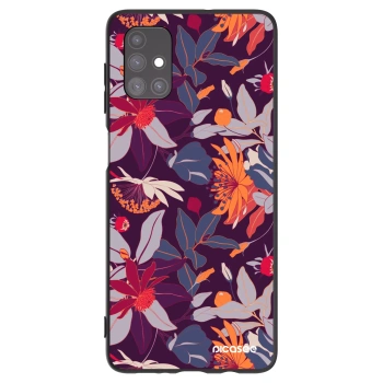 Hülle für Samsung Galaxy M51 M515F - Purple Leaf