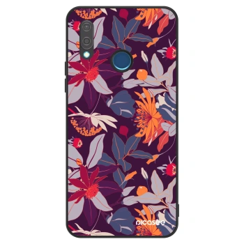 Hülle für Huawei P20 Lite - Purple Leaf