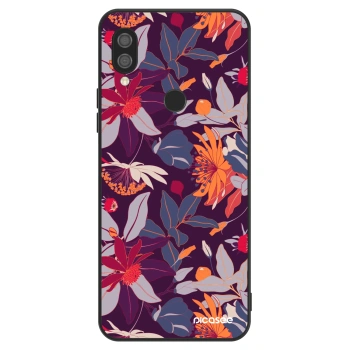 Hülle für Xiaomi Redmi 7 - Purple Leaf