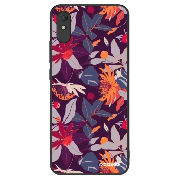 Hülle für Xiaomi Redmi 9A - Purple Leaf