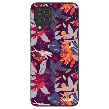 Hülle für Samsung Galaxy A22 A225F 4G - Purple Leaf