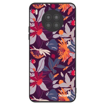 Hülle für Huawei Nova 8i - Purple Leaf