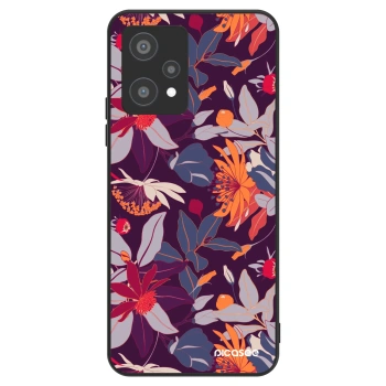 Hülle für Realme 9 Pro 5G - Purple Leaf