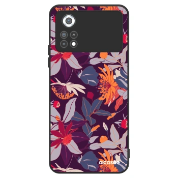 Hülle für Xiaomi Poco X4 Pro 5G - Purple Leaf