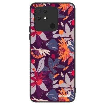 Hülle für Xiaomi Redmi 10C - Purple Leaf