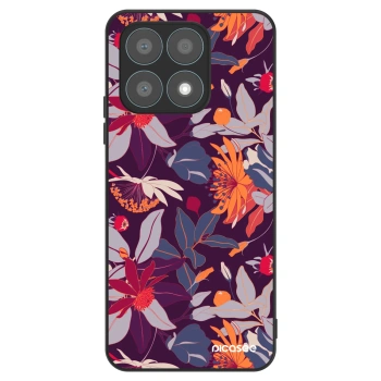 Hülle für Honor X8a - Purple Leaf