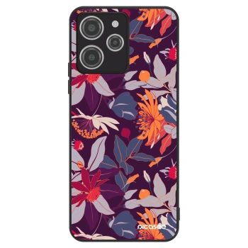 Hülle für Xiaomi Redmi 12 4G - Purple Leaf