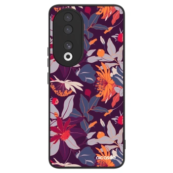 Hülle für Honor 90 5G - Purple Leaf