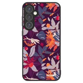 Picasee ULTIMATE CASE für Samsung Galaxy S23 FE S711B - Purple Leaf