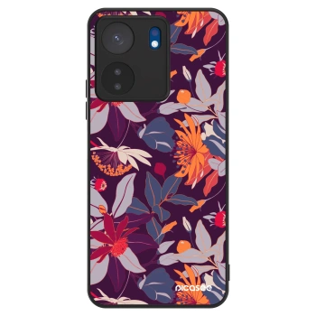 Hülle für Xiaomi Redmi 13C 4G - Purple Leaf