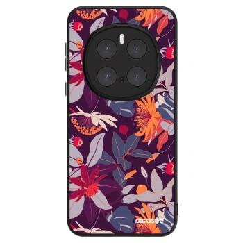 Hülle für Honor Magic7 Pro 5G - Purple Leaf