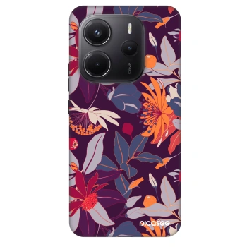Hülle für Xiaomi Redmi Note 14 5G - Purple Leaf