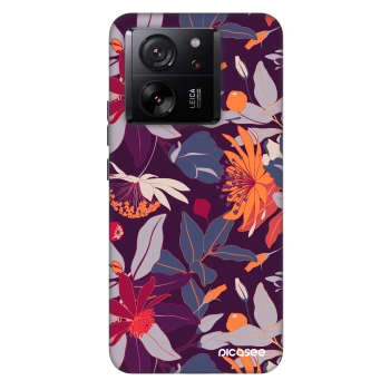 Hülle für Xiaomi 13T Pro - Purple Leaf