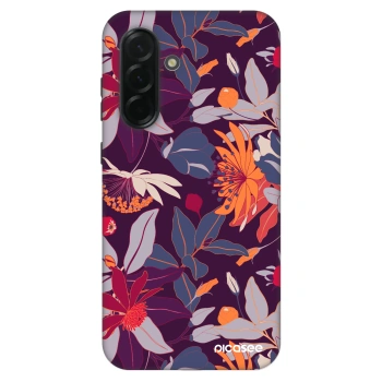 Hülle für Samsung Galaxy A36 5G - Purple Leaf