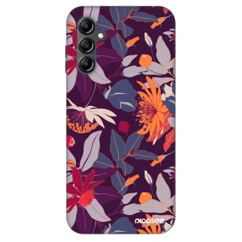 Hülle für Samsung Galaxy A16 5G - Purple Leaf