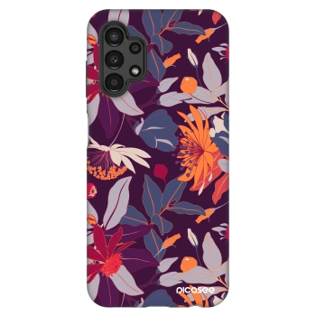 Hülle für Samsung Galaxy A13 4G A135 - Purple Leaf