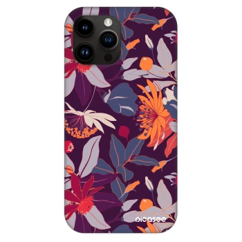 Hülle für Apple iPhone 13 Pro Max - Purple Leaf