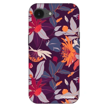 Hülle für Apple iPhone 16e - Purple Leaf