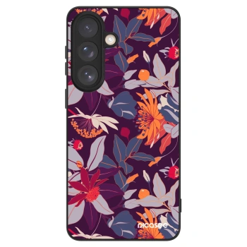 Picasee ULTIMATE CASE PowerShare für Samsung Galaxy S26+ - Purple Leaf