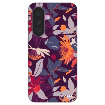 Picasee Fashion Case für Samsung Galaxy A57 5G - Purple Leaf