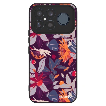 Hülle für Xiaomi Poco F8 Ultra - Purple Leaf