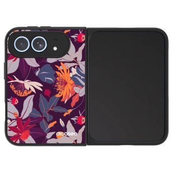 Picasee ULTIMATE CASE MagSafe für Apple iPhone Duo - Purple Leaf