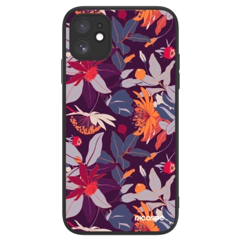 Picasee ULTIMATE CASE für Apple iPhone 11 - Purple Leaf