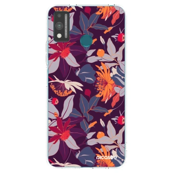 Hülle für Honor 9X Lite - Purple Leaf
