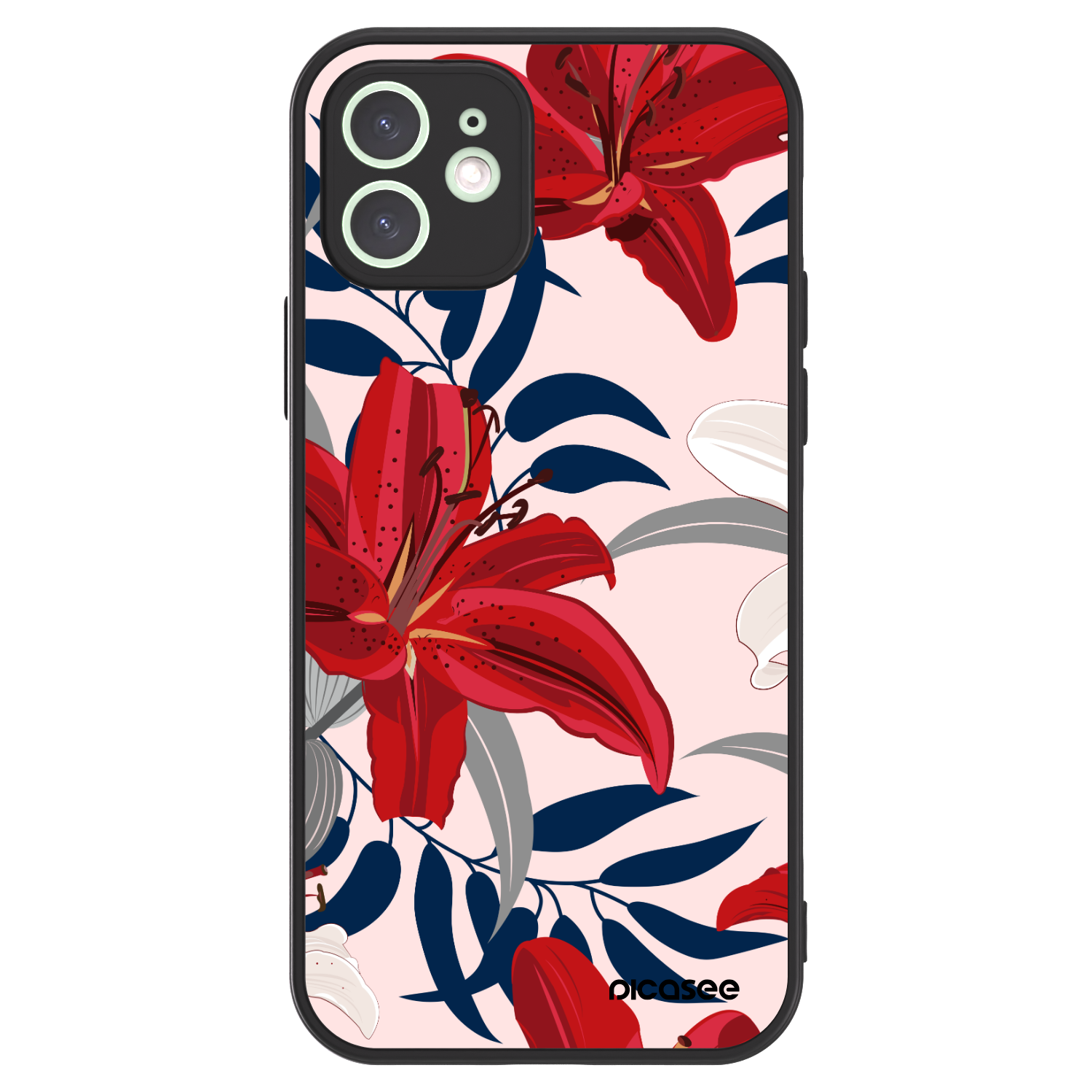 Picasee ULTIMATE CASE für Apple iPhone 12 - Red Lily