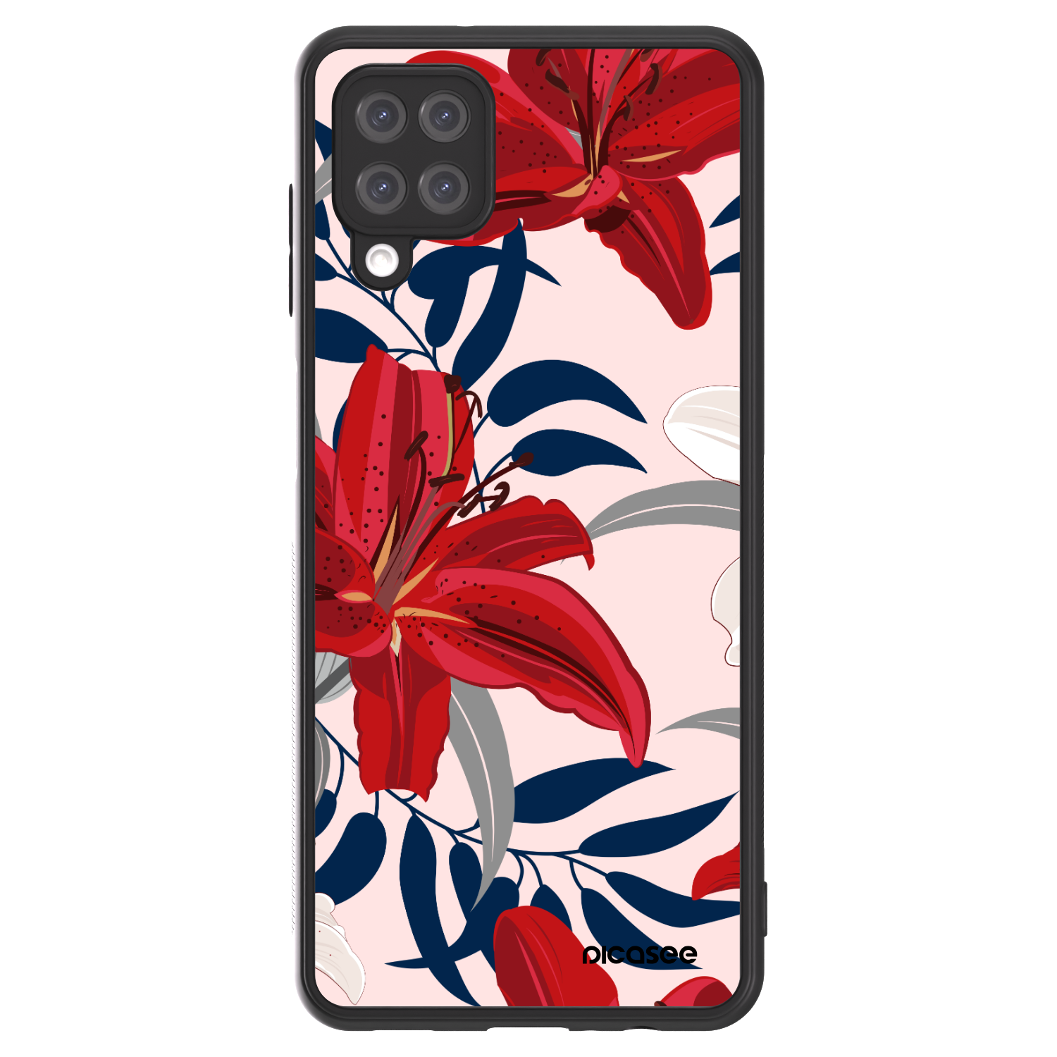 Picasee ULTIMATE CASE für Samsung Galaxy A12 A125F - Red Lily