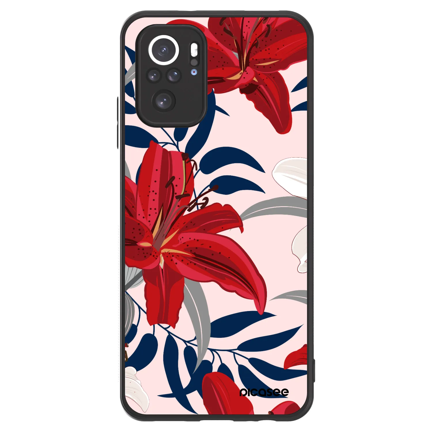 Picasee ULTIMATE CASE für Xiaomi Redmi Note 10S - Red Lily