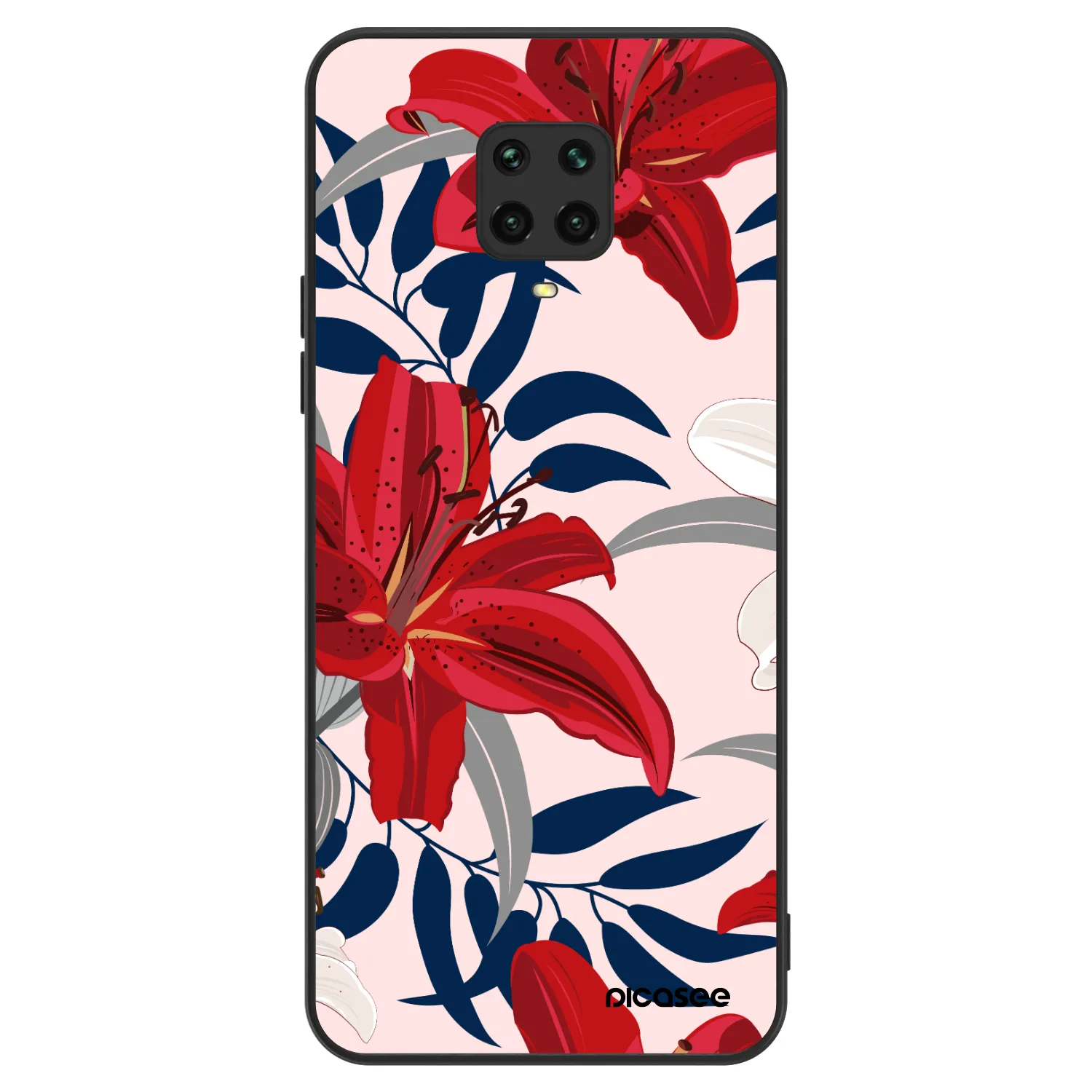 Picasee ULTIMATE CASE für Xiaomi Redmi Note 9S - Red Lily