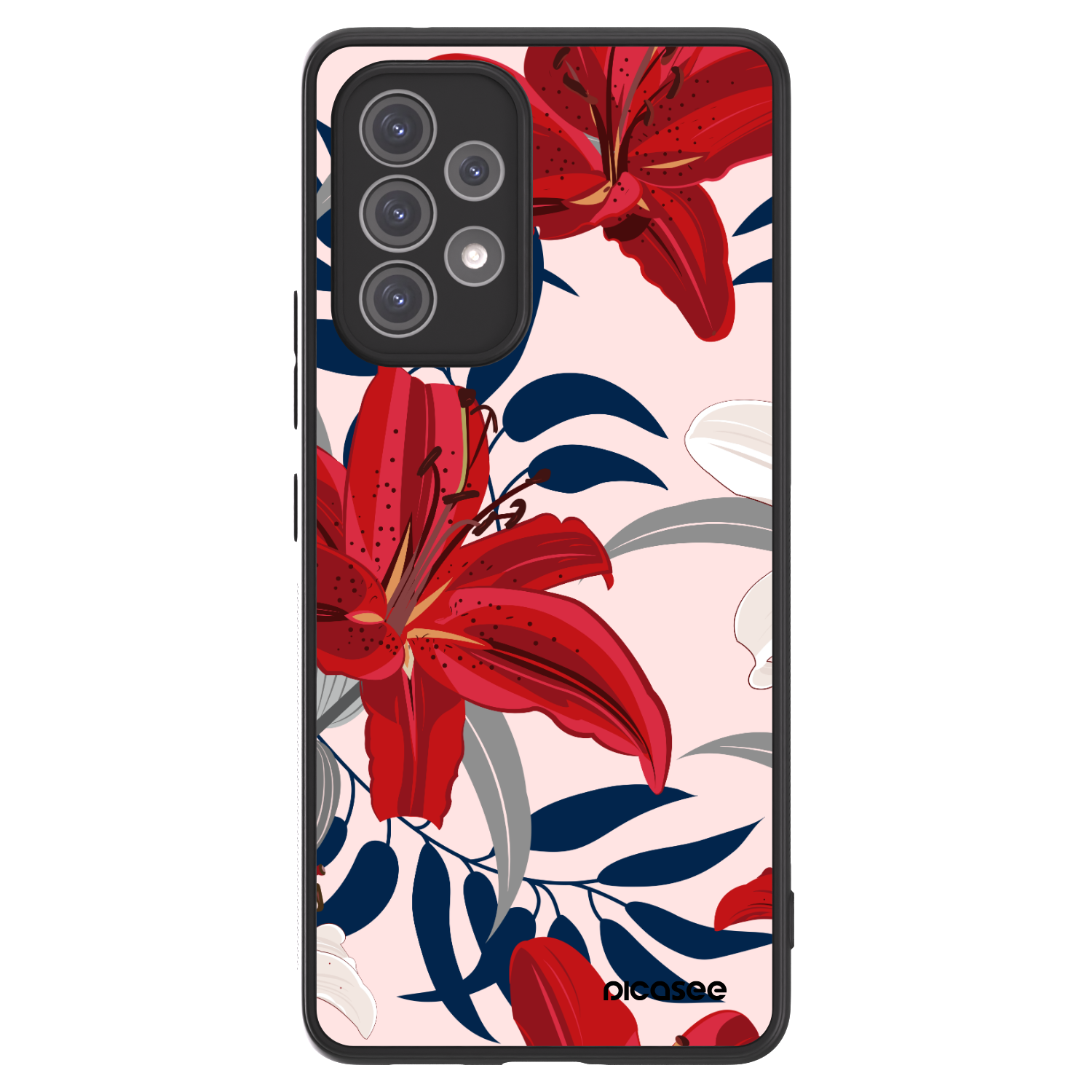 Picasee ULTIMATE CASE für Samsung Galaxy A52s 5G A528B - Red Lily