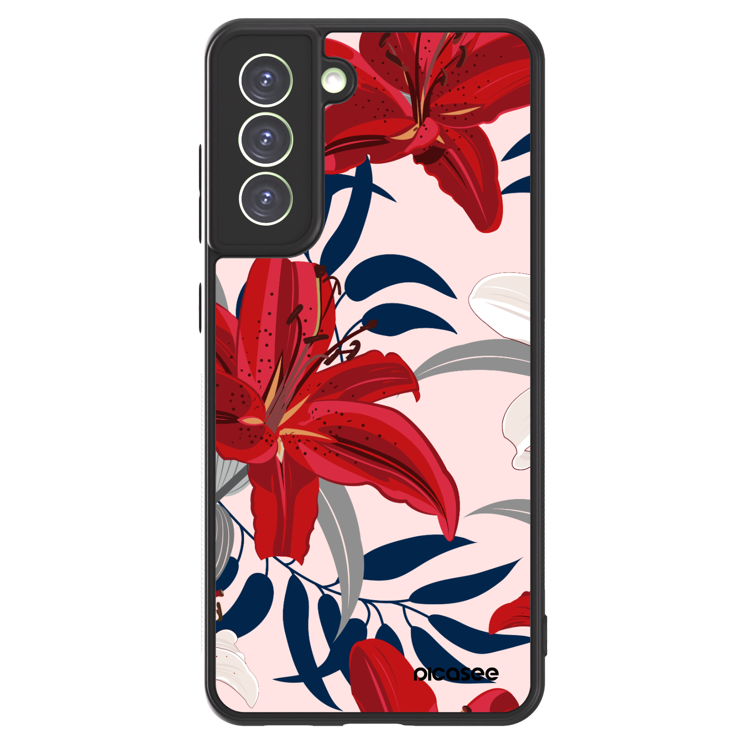 Picasee ULTIMATE CASE für Samsung Galaxy S21 FE 5G - Red Lily